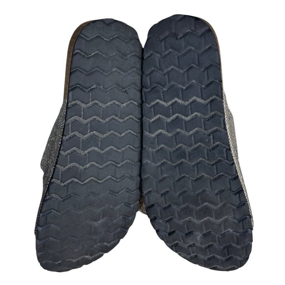 Mountain Sole Gold Glitter Sandal Double Buckle Size 7.5 - Picture 9 of 11